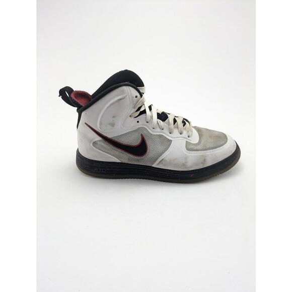 Vintage Mens Nike Air Lunar Force 1‎ White Red Dotted Shoes 580616-100 Size 9.5 main image 3